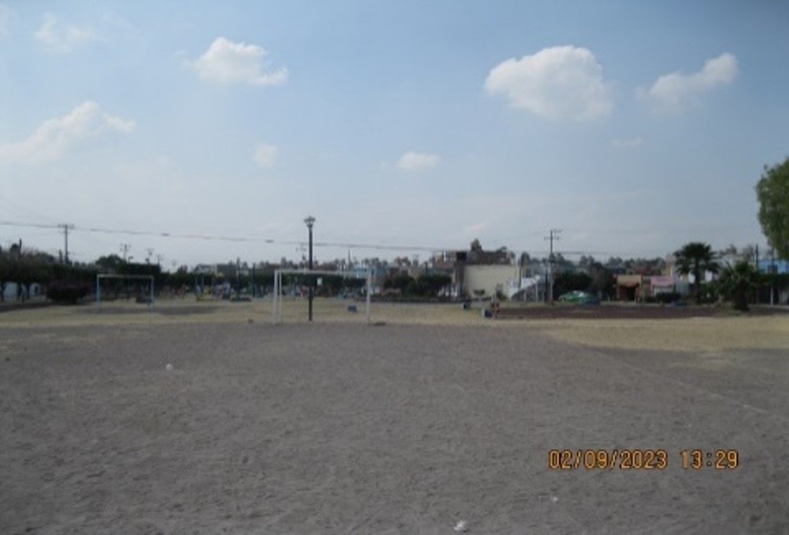 CANCHA DEL FRACCIONAMIENTO HACIENDA DEL BOSQUE