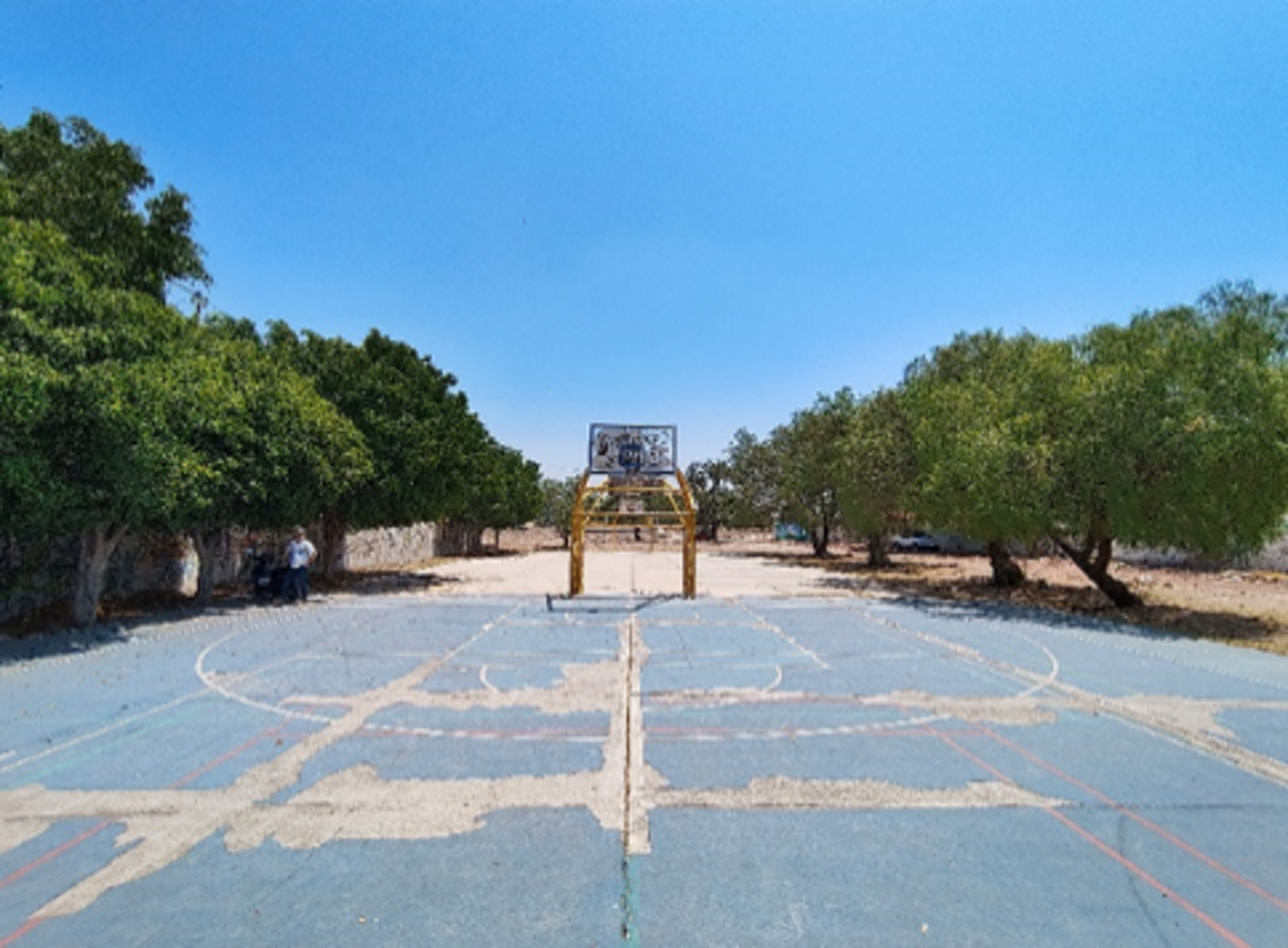 CANCHA EN COLONIA CHAPINGO