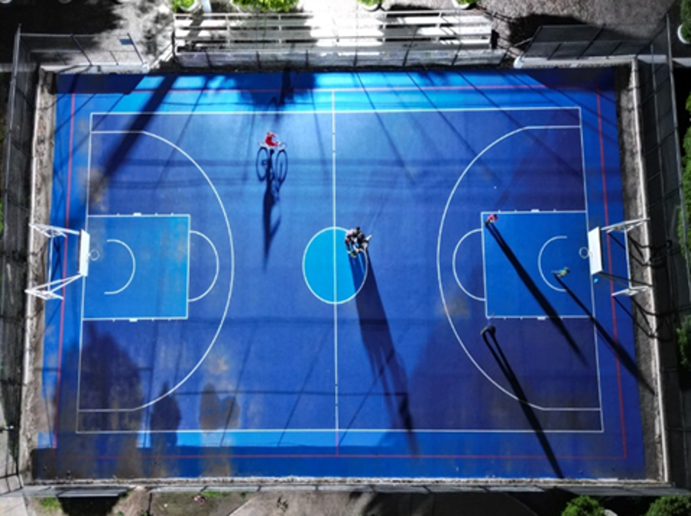 CANCHA EN COLONIA FELIPE CARRILLO PUERTO
