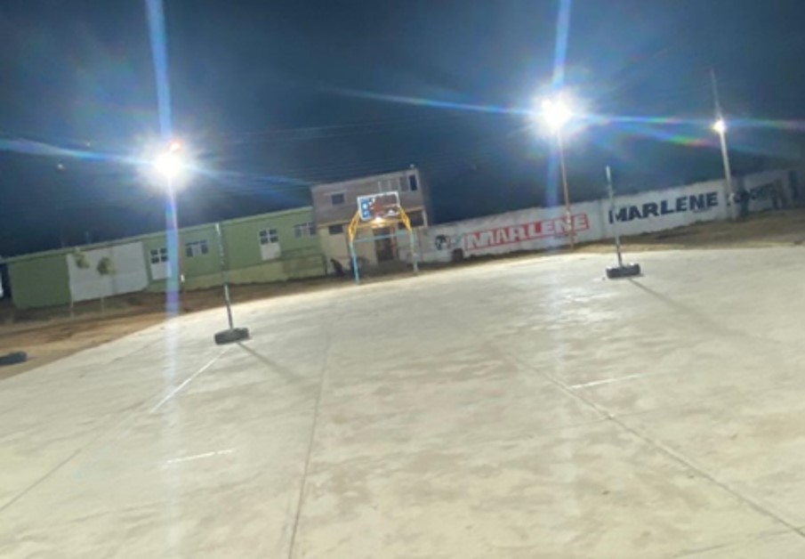 CANCHA EN LOCALIDAD LA GAVIA