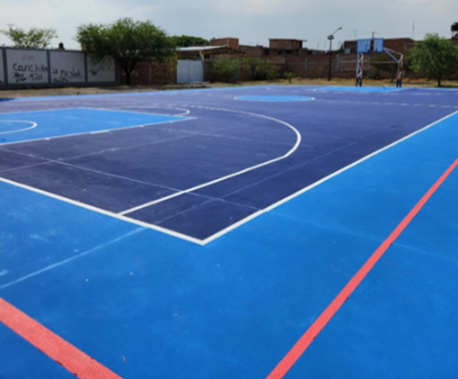 CANCHA EN PARQUE COLONIA BURÓCRATAS