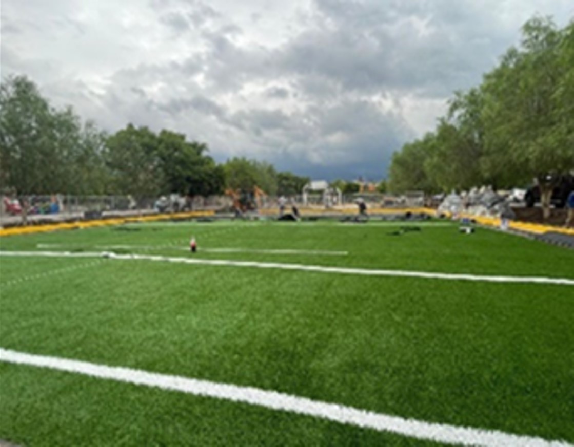 CANCHA EN FRACCIONAMIENTO LAS HACIENDAS