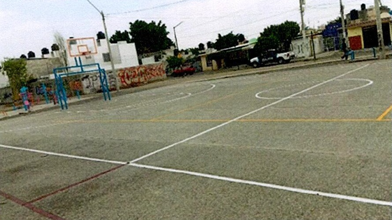 CANCHA DE USOS MÚLTIPLES EN LA COLONIA VILLAS DE NUESTRA SEÑORA DE LA LUZ 2DA SECCIÓN