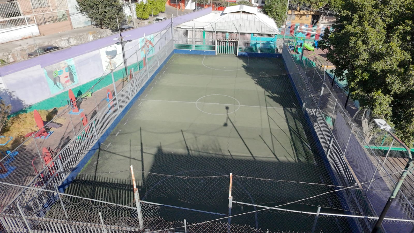 CANCHA DE FÚTBOL TRIUNFO DE LA REPÚBLICA