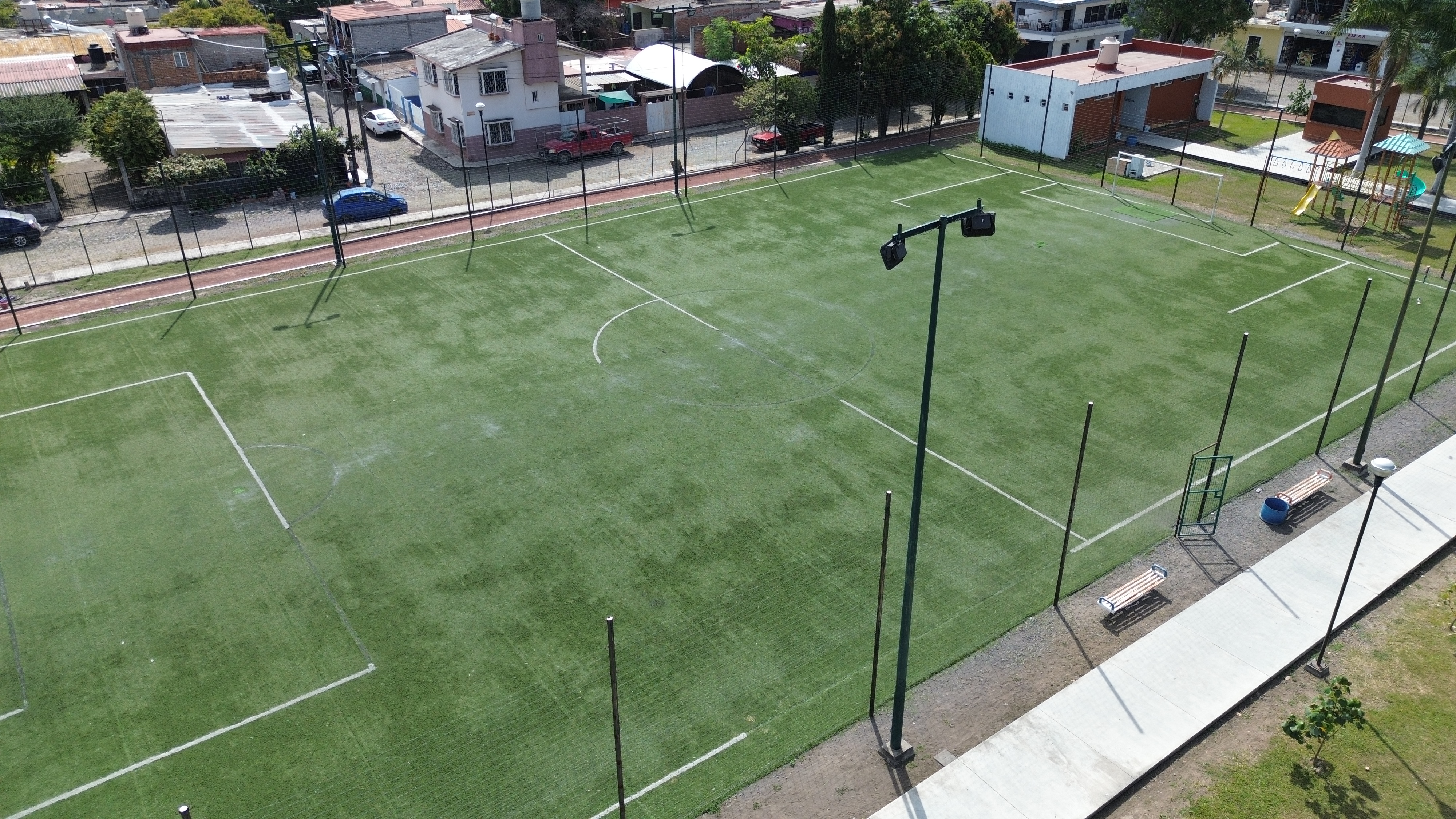 CANCHA DE FÚTBOL UNIDAD DEPORTIVA ALCARACES