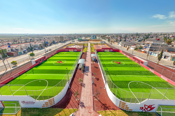 UNIDAD DEPORTIVA SANTA INÉS, NEXTLALPAN