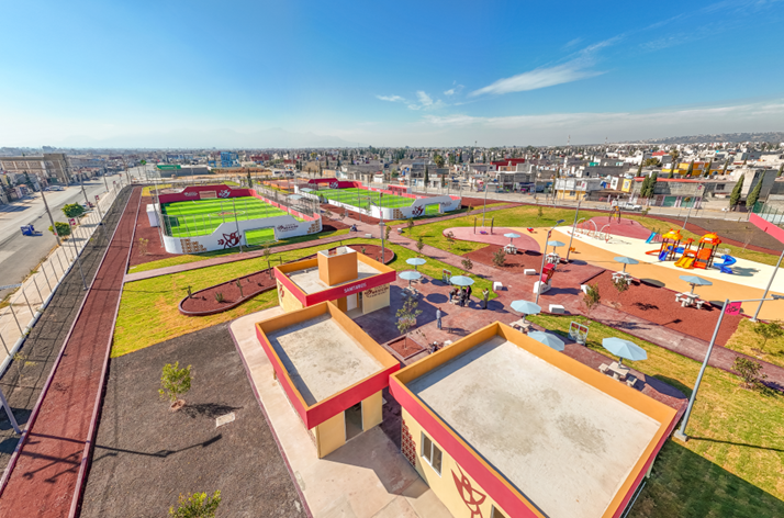 UNIDAD DEPORTIVA SANTA INÉS, NEXTLALPAN