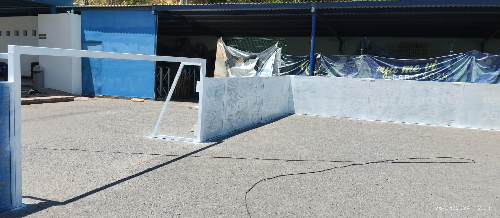 CANCHA MÓVIL DE FÚTBOL EN MACROCENTRO DEPORTIVO 2