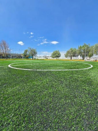 CANCHA DE FÚTBOL 7 EN LA UNIVERSIDAD POLITÉCNICA DE GUANAJUATO
