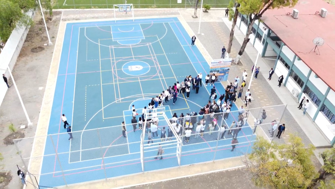 CANCHA DE USOS MÚLTIPLES DEL CENTRO DE ESTUDIOS SUPERIORES DE EDUCACIÓN ESPECIALIZADA