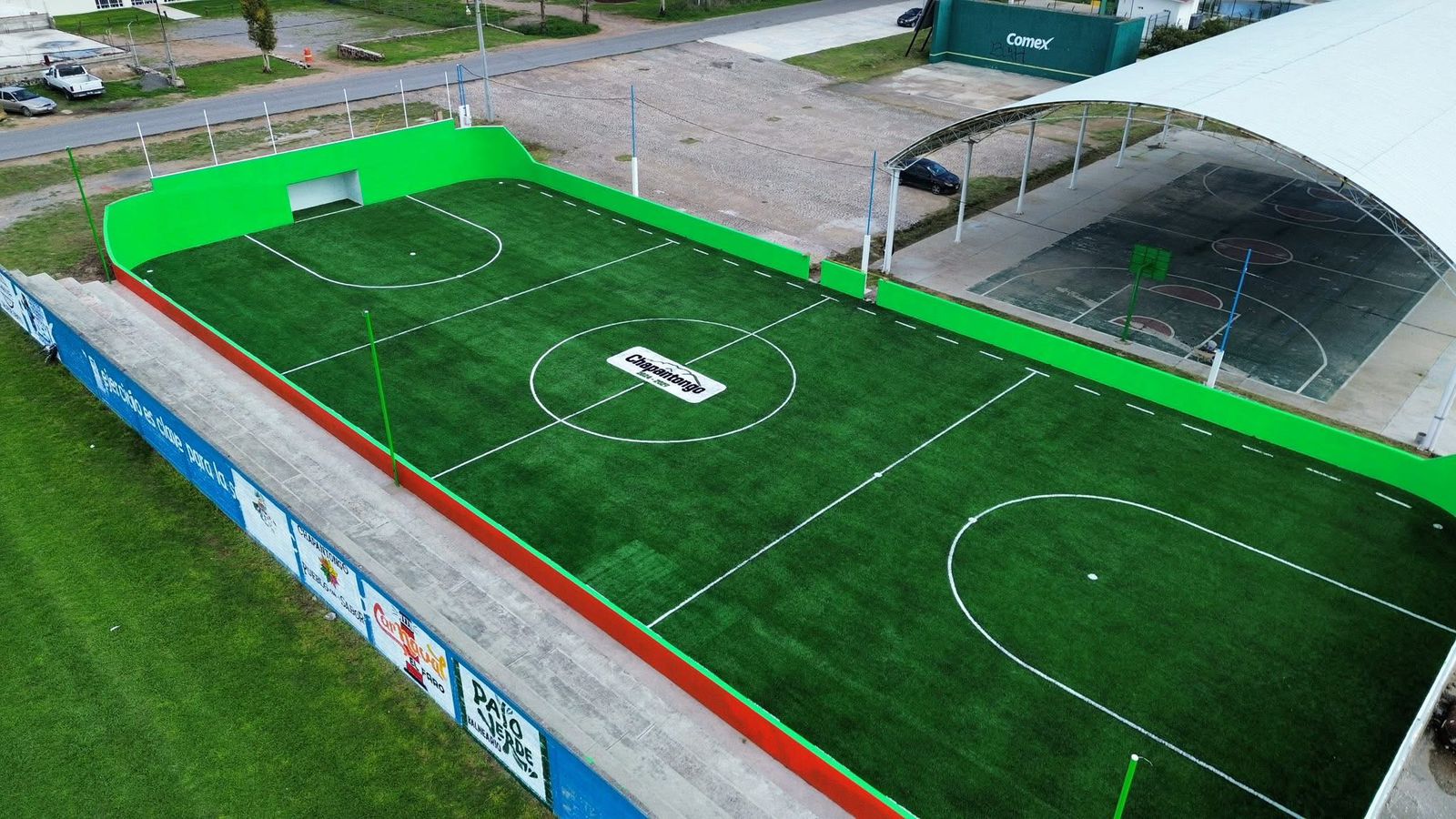 CANCHA DE FÚTBOL 6 UNIDAD DEPORTIVA CHAPANTONGO
