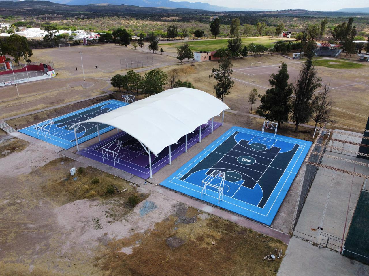 UNIDAD DEPORTIVA EN LA LOCALIDAD DE NUEVO TLAXCALA