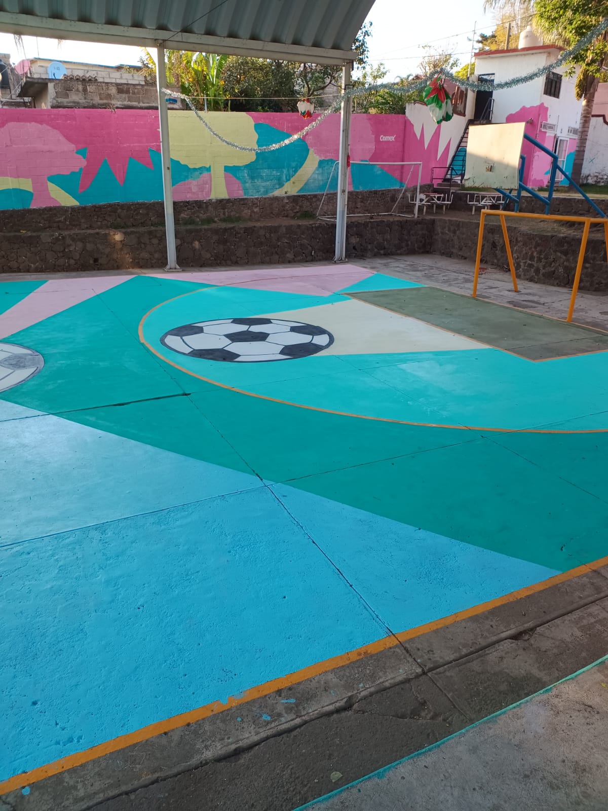 CANCHA AYUDANTÍA MUNICIPAL AHUATEPEC