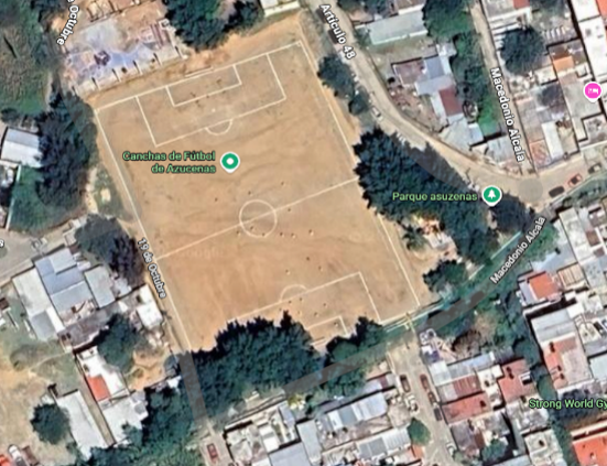 CANCHA DE FÚTBOL 11 EN SAN MARTÍN MEXICAPAN