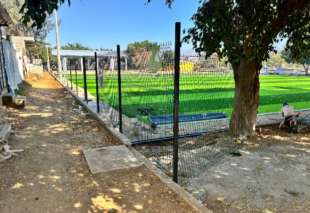CANCHA DE FÚTBOL 11 EN SAN MARTÍN MEXICAPAN