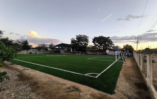 CANCHA DE FÚTBOL 7 EN LA ESCUELA TELESECUNDARIA_ 20DTV0033A