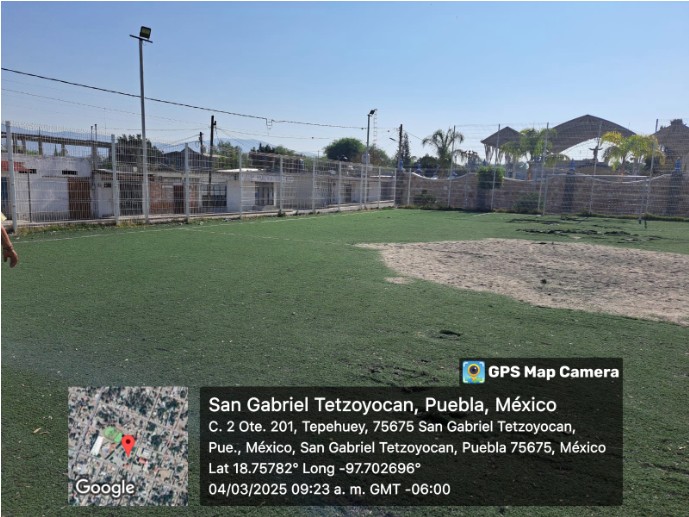 CANCHA EN SAN GABRIEL TETZOYOCAN