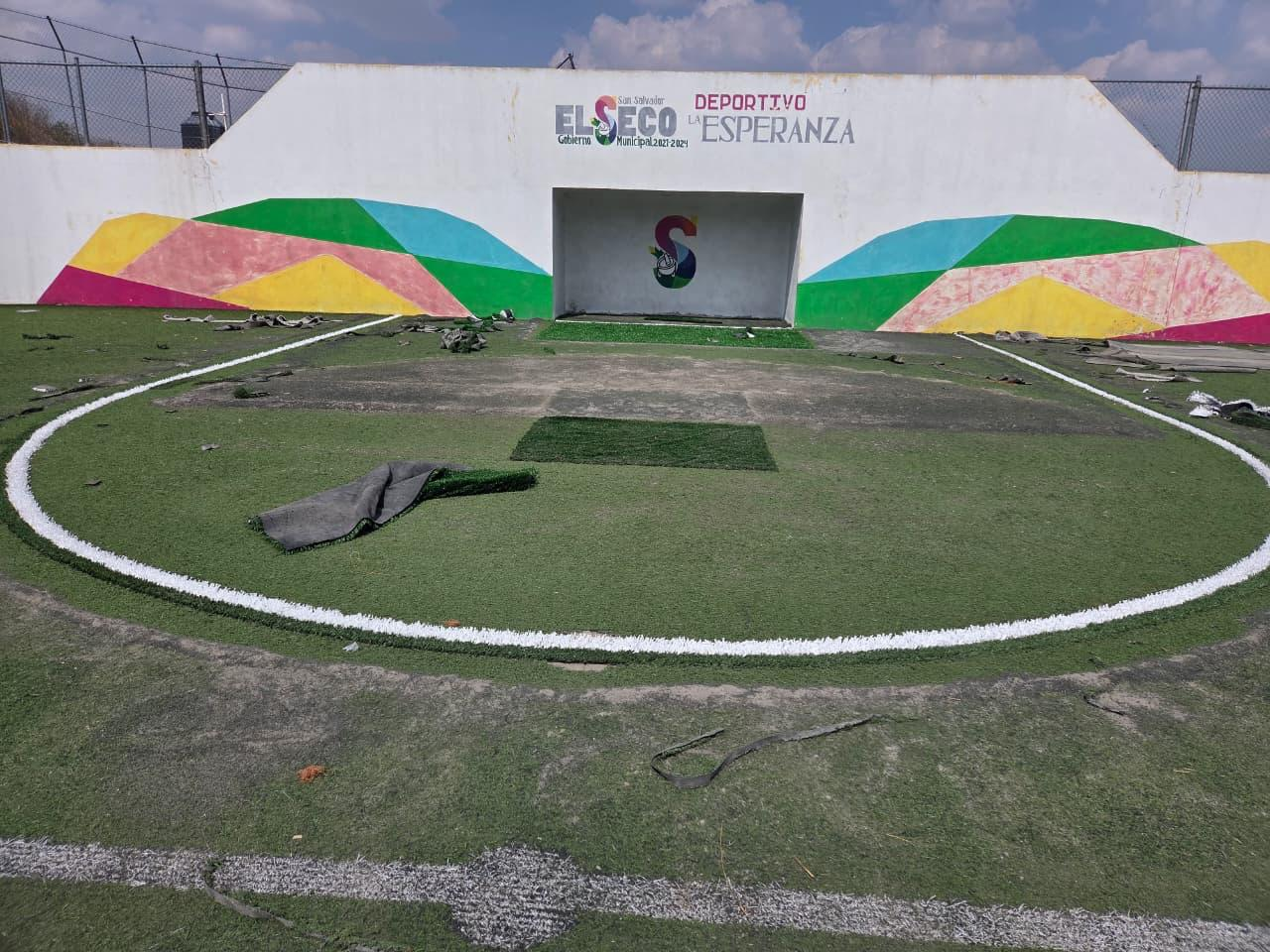 CANCHA EN SAN SALVADOR EL SECO