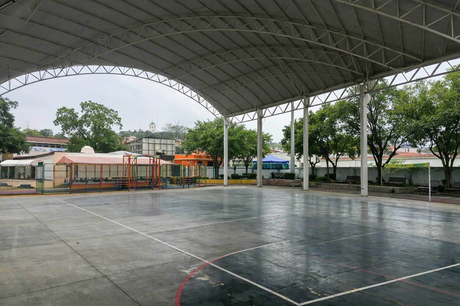 CANCHA EN TLACOTEPEC DE BENITO JUÁREZ