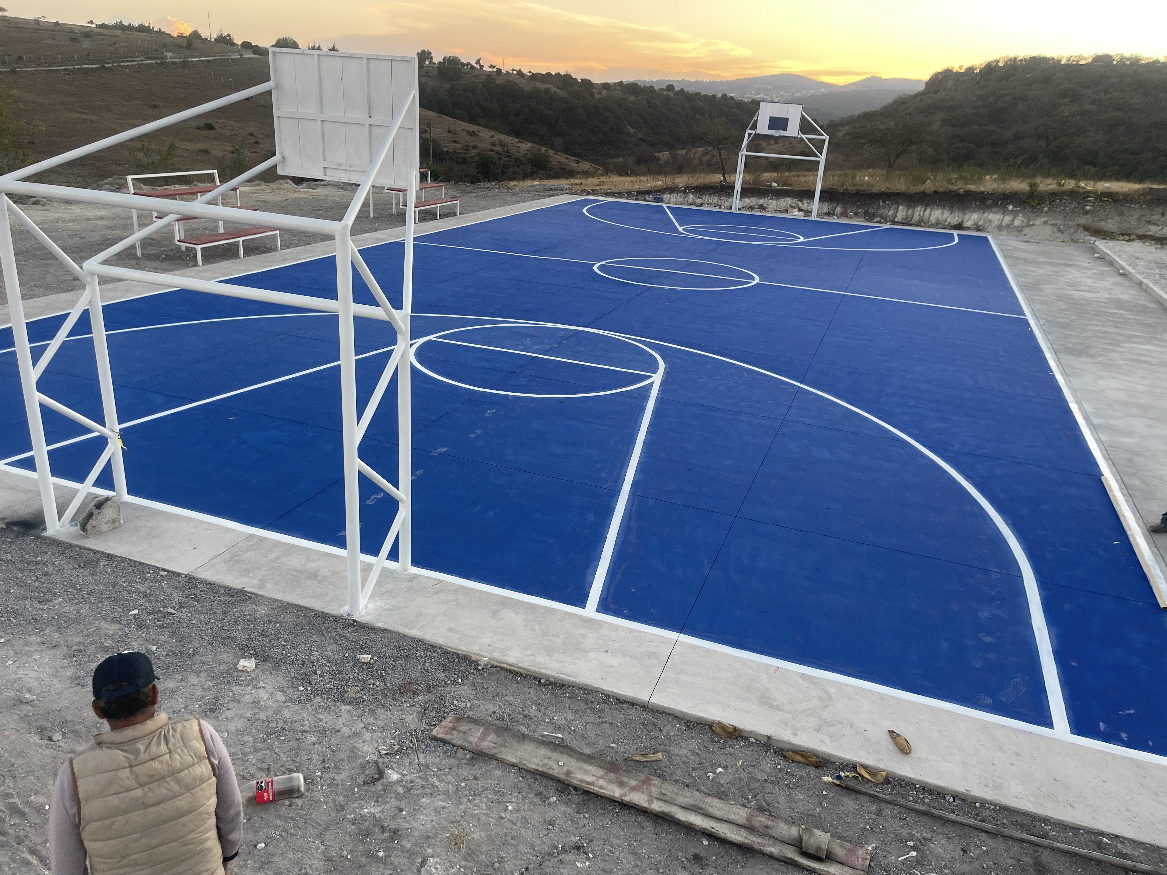 CANCHA EN JOSÉ MARÍA MORELOS