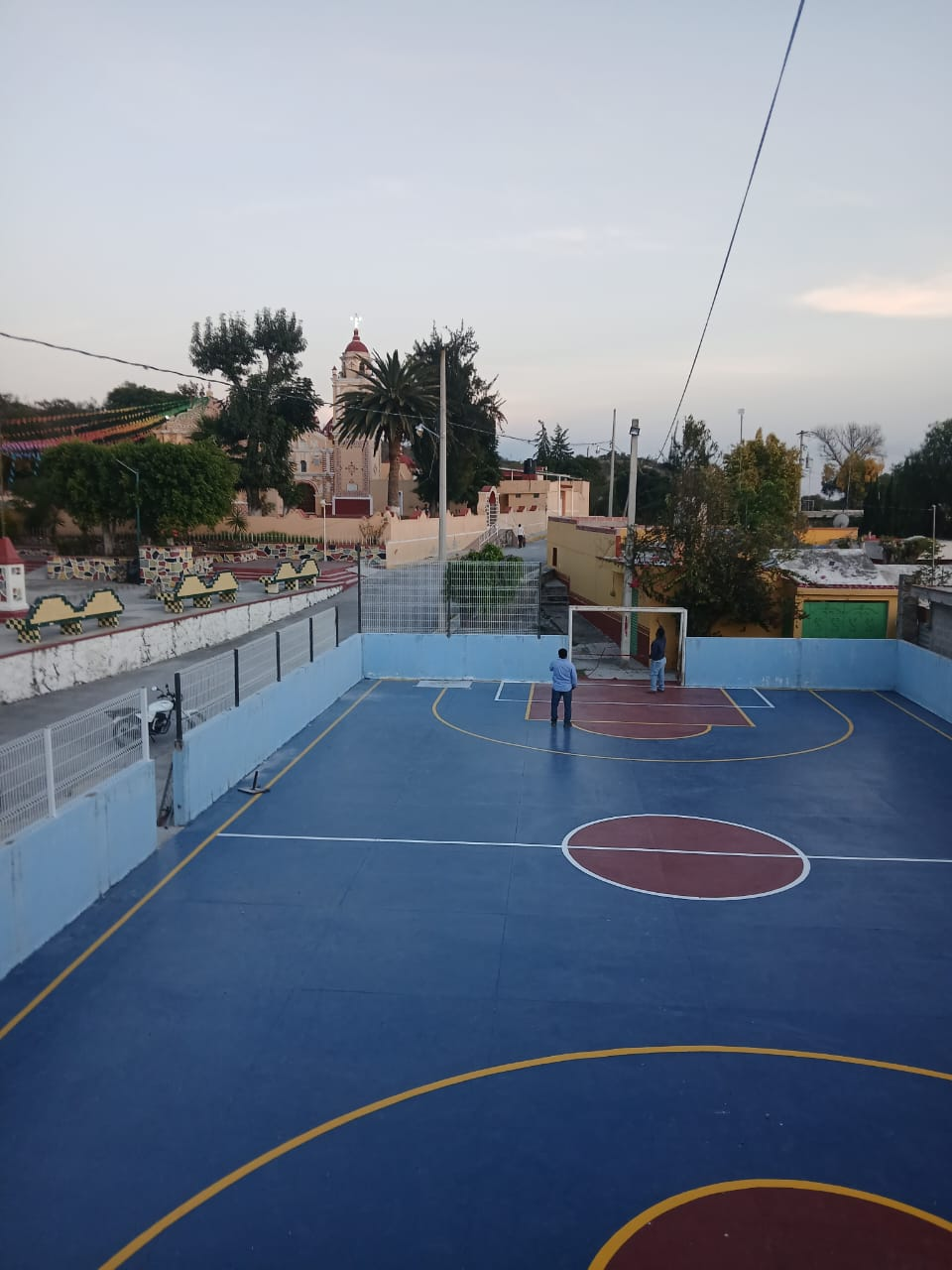 CANCHA EN SAN SIMÓN COATEPEC