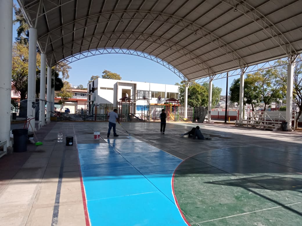CANCHA EN TLACOTEPEC DE BENITO JUÁREZ