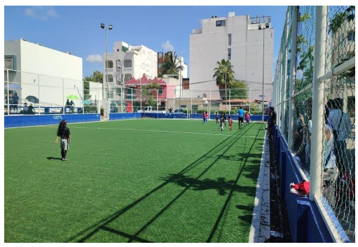 CANCHA DE FÚTBOL DE LA COLONIA ZAZIL-HA