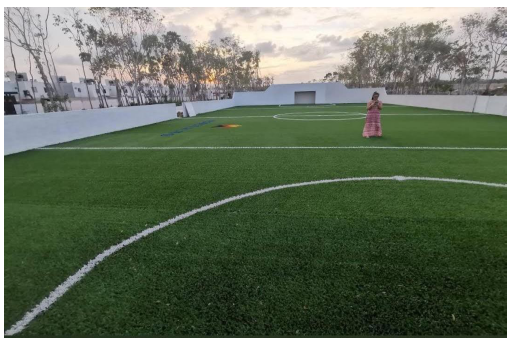 CANCHA DE FÚTBOL RÁPIDO DE LA COLONIA FORJADORES