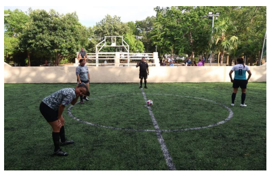 CANCHA DE FÚTBOL RÁPIDO DEL FRACCIONAMIENTO NATURA