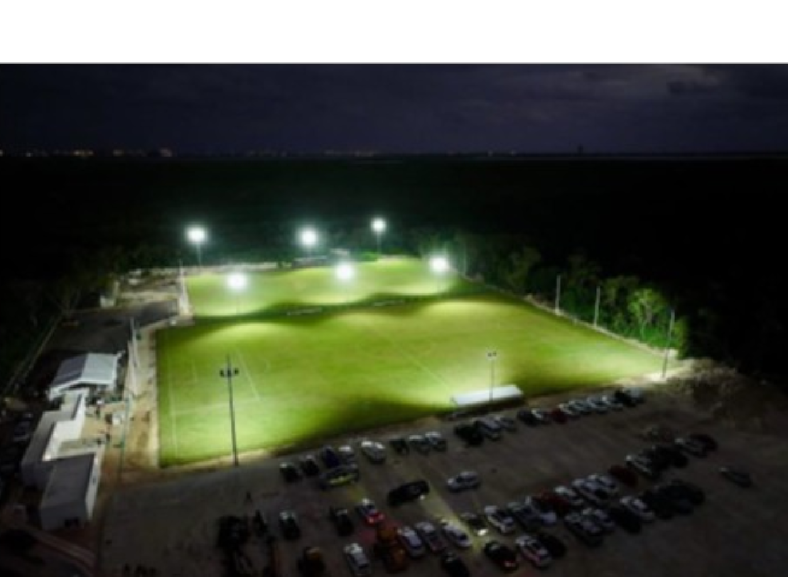 CANCHA EN LA UNIDAD DEPORTIVA LUIS DONALDO COLOSIO -VETERANOS-