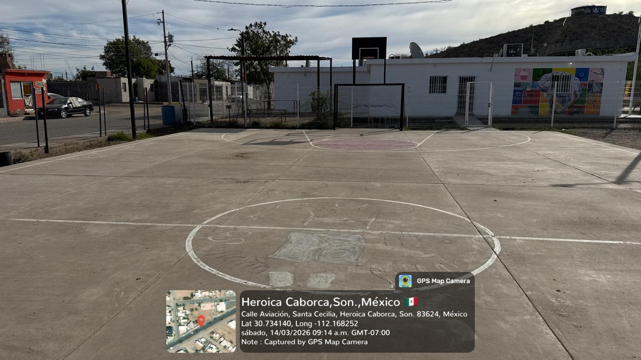 CANCHA AVIACIÓN EN CABORCA