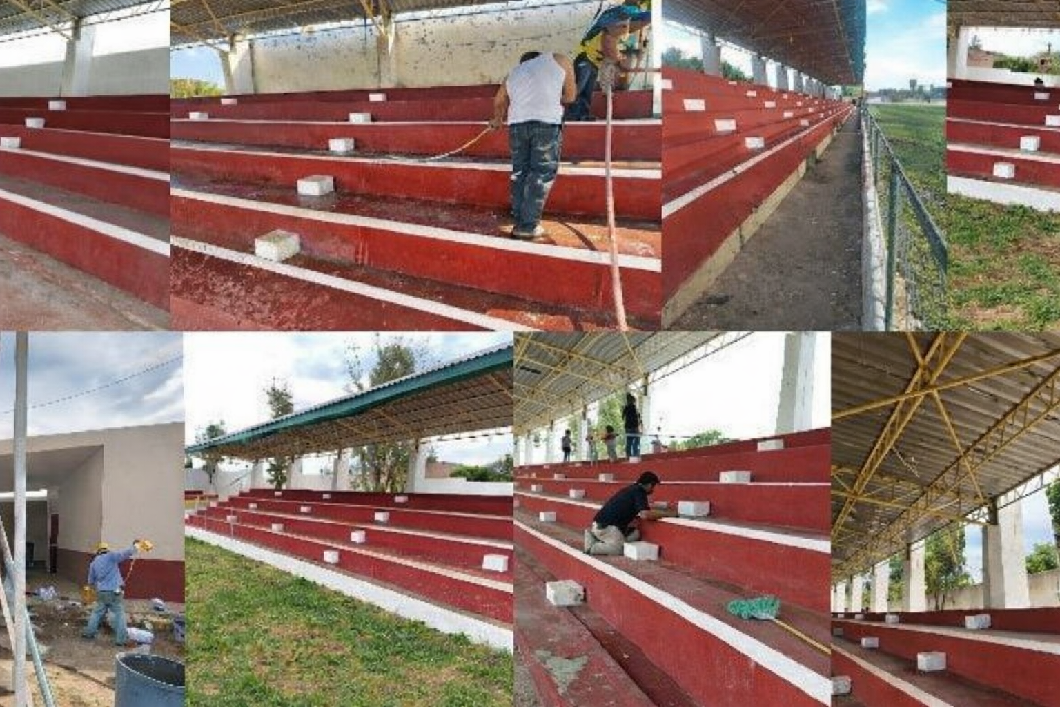 CANCHA EN ESTADIO GUILLERMO TALAMANTES