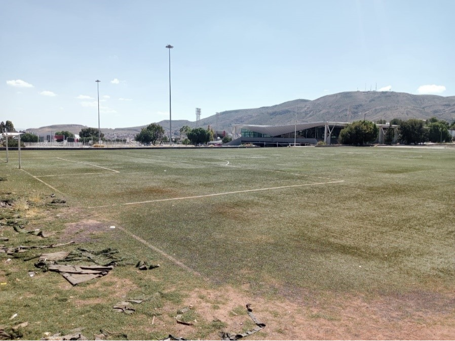 CANCHA EN UNIDAD DEPORTIVA BENITO JUÁREZ