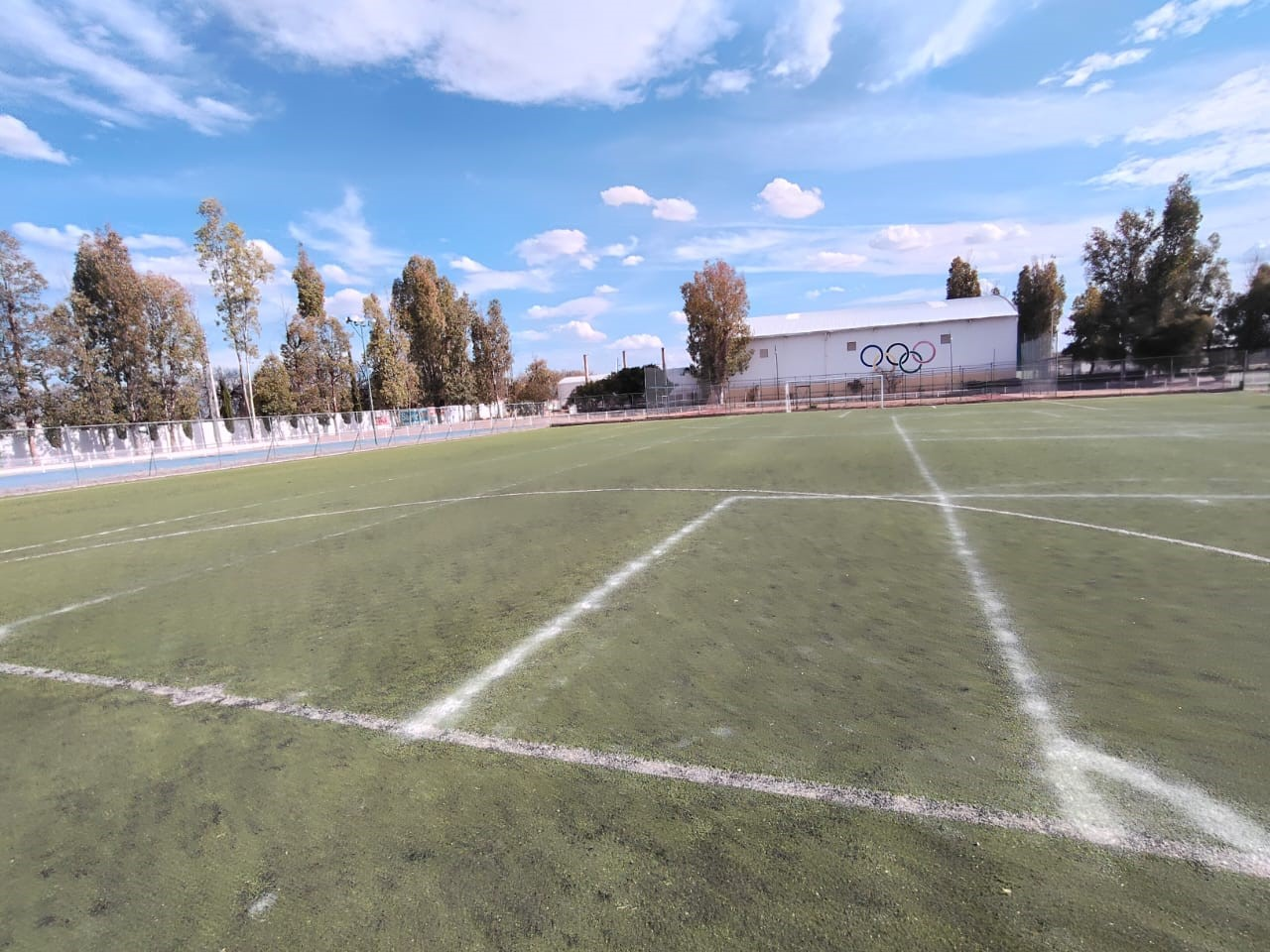 CANCHA EN UNIDAD DEPORTIVA LAS JARILLAS