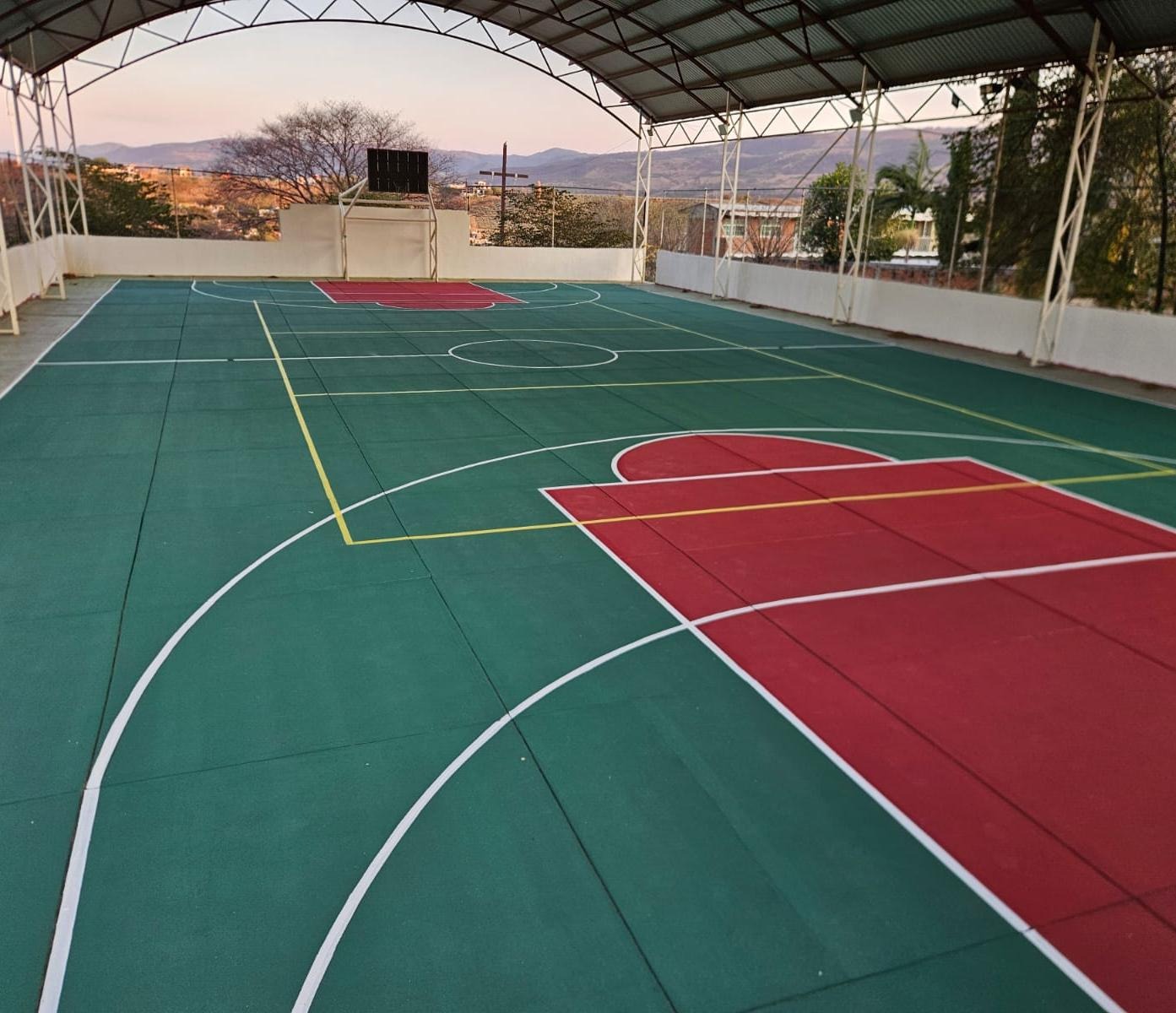 CANCHA DE USOS MÚLTIPLES - AMATLÁN DE CAÑAS