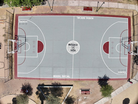 CANCHA EL TRÉBOL EN HUATABAMPO
