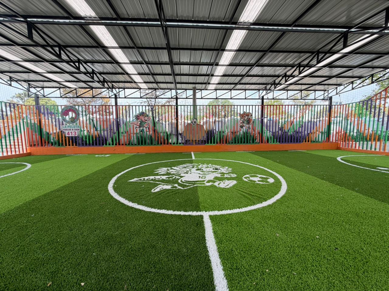 CANCHA EN COLONIA REVOLUCIÓN