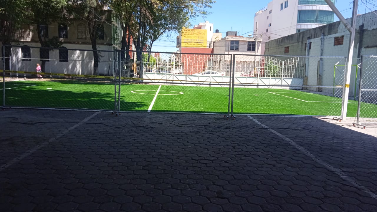 CANCHA EN UNIDAD HABITACIONAL JORGE MURAD MACLUF
