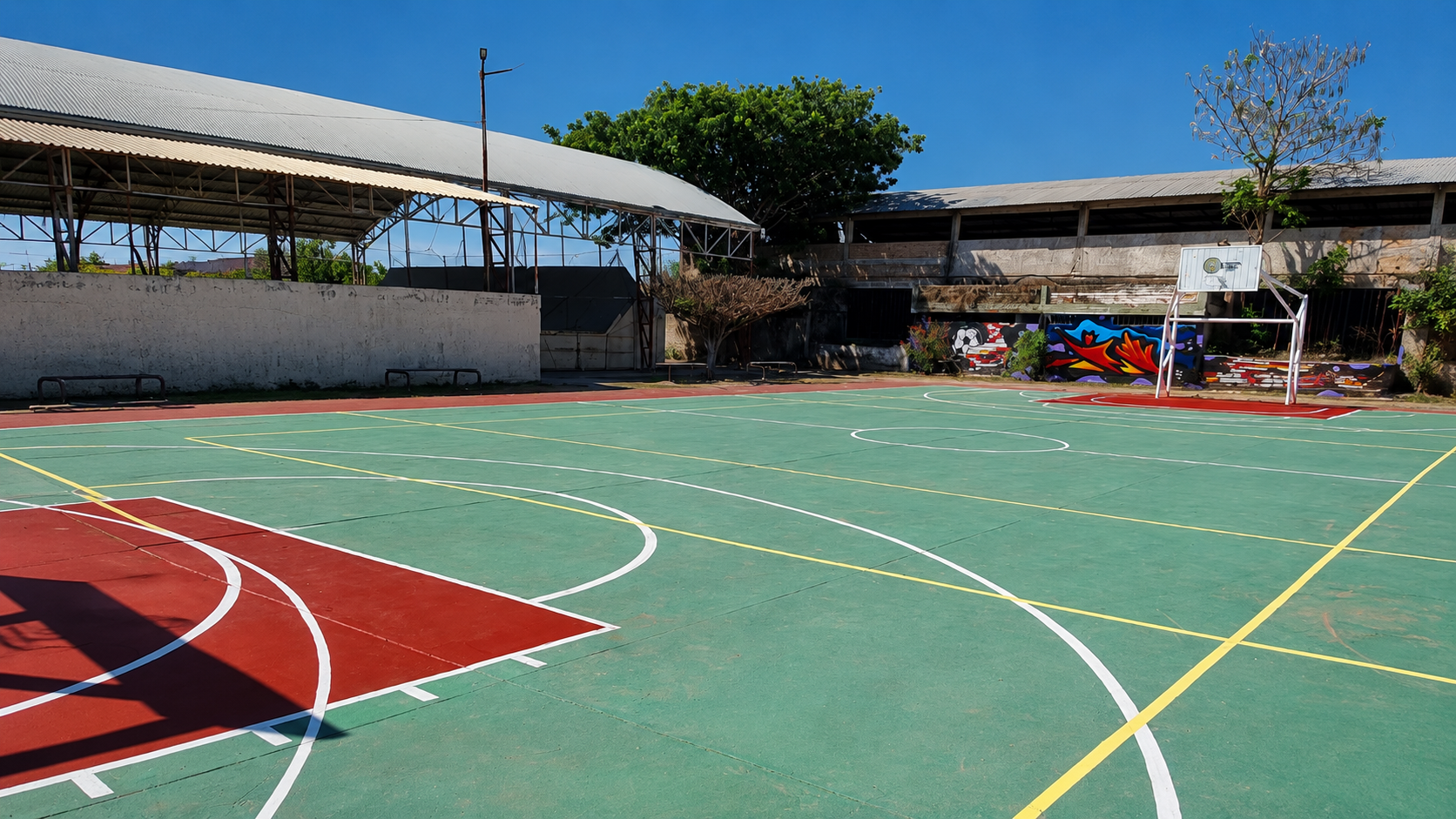 CANCHA DE USOS MÚLTIPLES - TECUALA