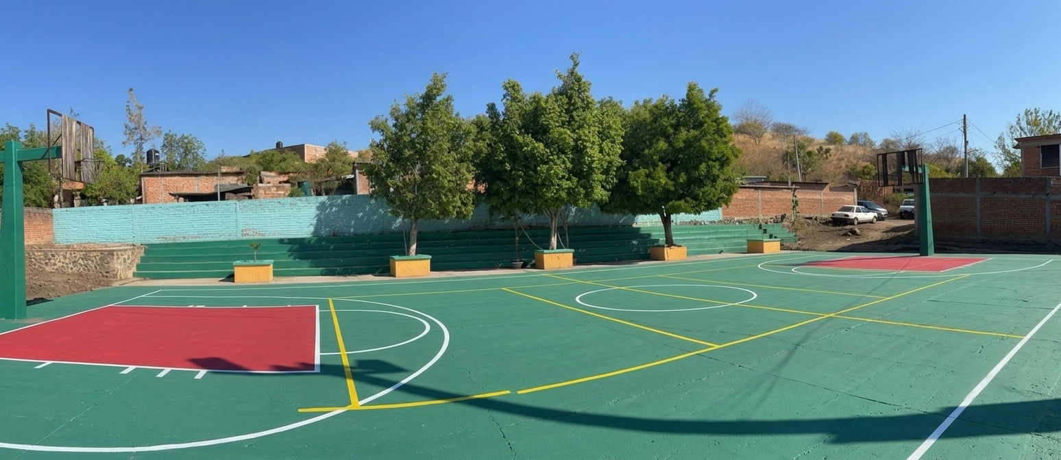 CANCHA DE USOS MÚLTIPLES 2 - PUENTE DE CAMOTLÁN