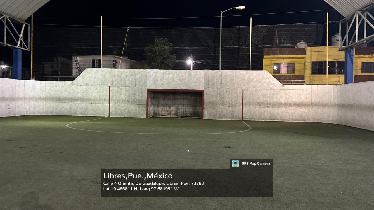 CANCHA EN CIUDAD DE LIBRES