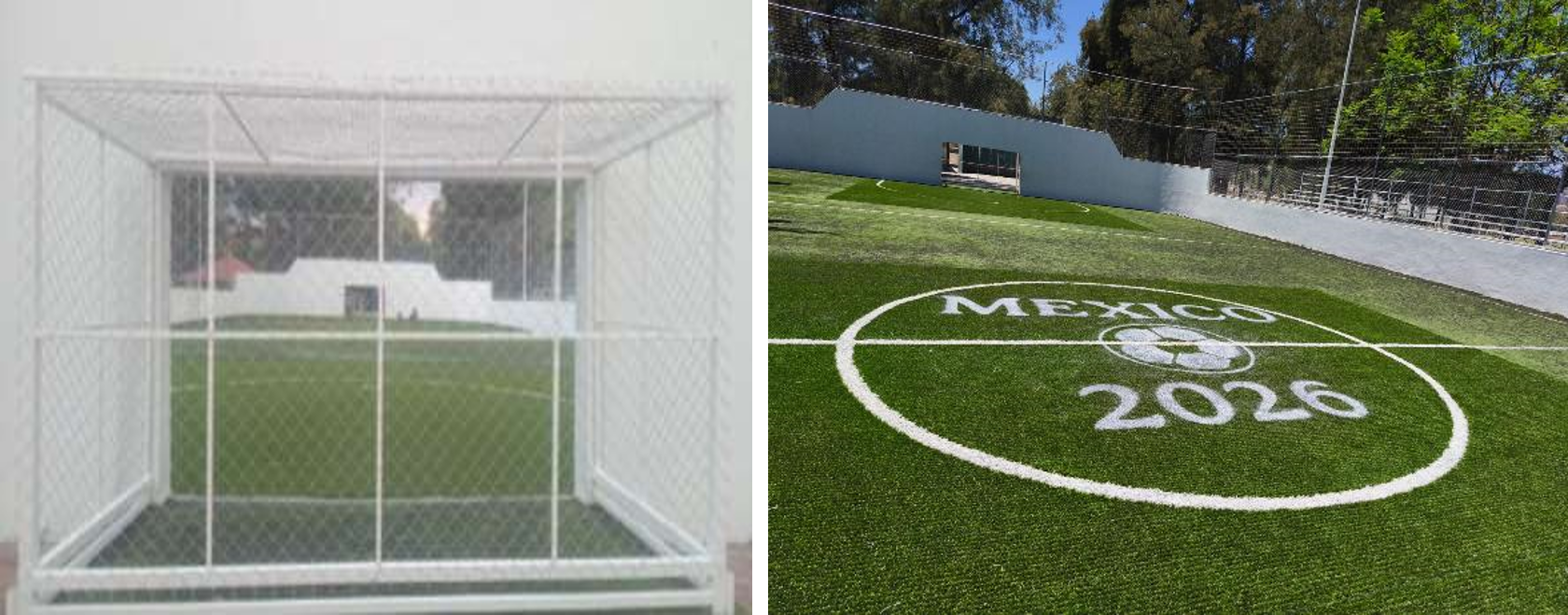 CANCHA EN UNIDAD DEPORTIVA MOYAHUA