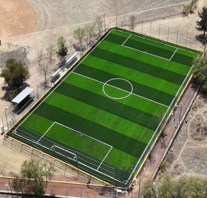 CANCHA FUTBOL 6 UNIDAD DEPORTIVA HUICHAPAN