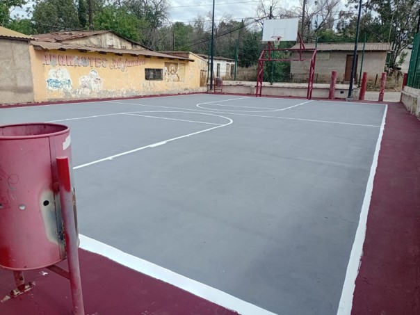 CANCHA MULTIFUNCIONAL DE FÚTBOL EL LLANITO EN CANANEA