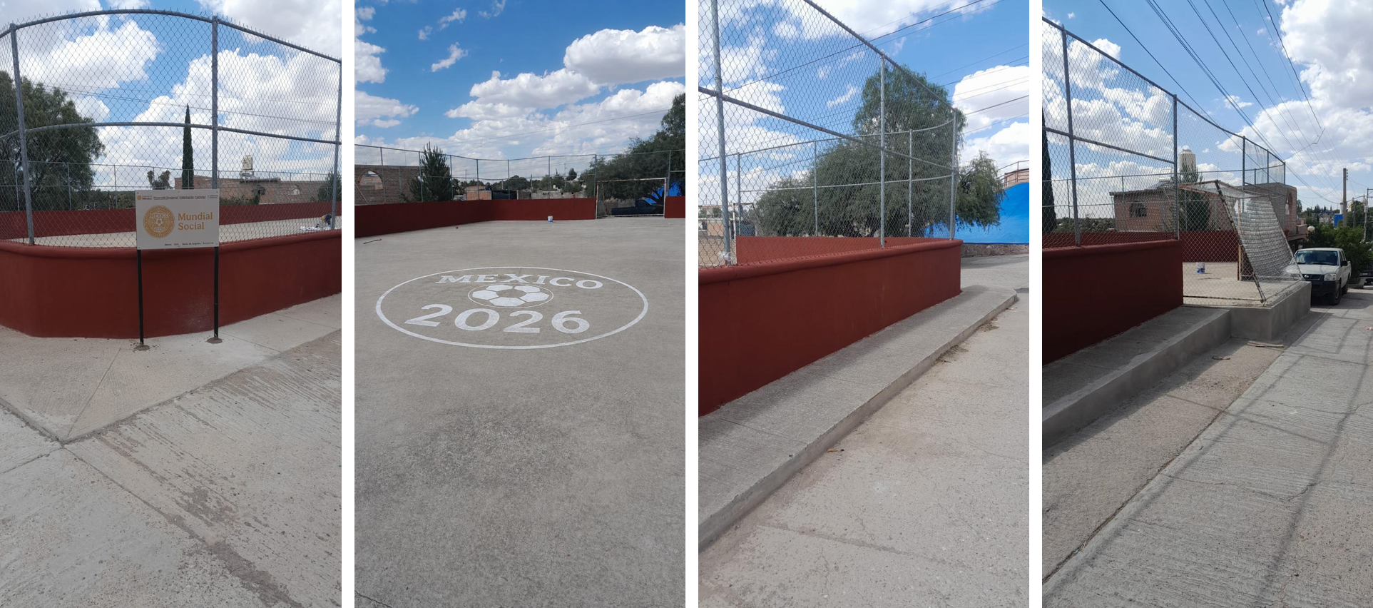 CANCHA EN UNIDAD DEPORTIVA NORIA DE ÁNGELES