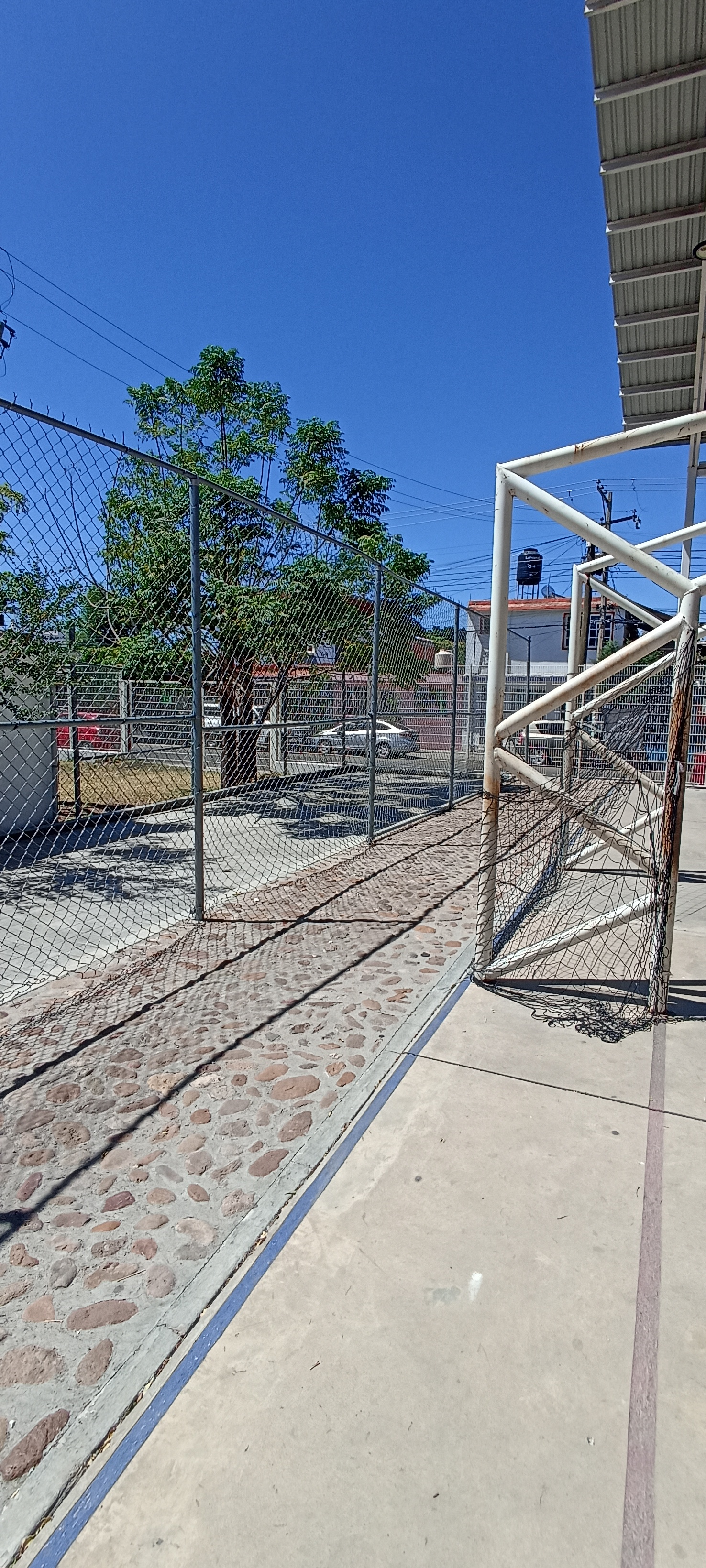 CANCHA EN EL CENTRO NUEVO COMIENZO BENITO JUÁREZ