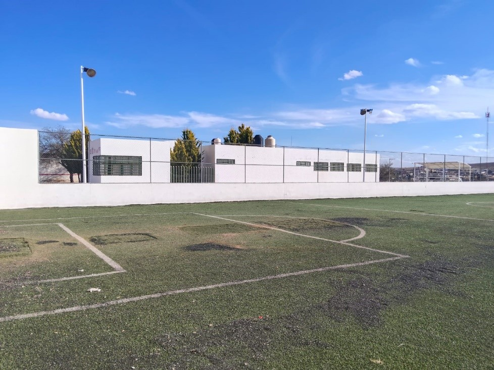 CANCHA FÚTBOL 11 UNIDAD DEPORTIVA PLATEROS