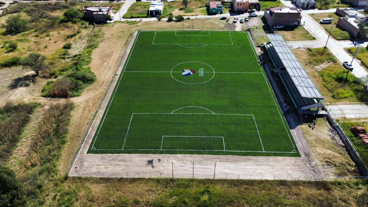 CANCHA EN UNIDAD DEPORTIVA LOS ARCOS NOCHISTLÁN