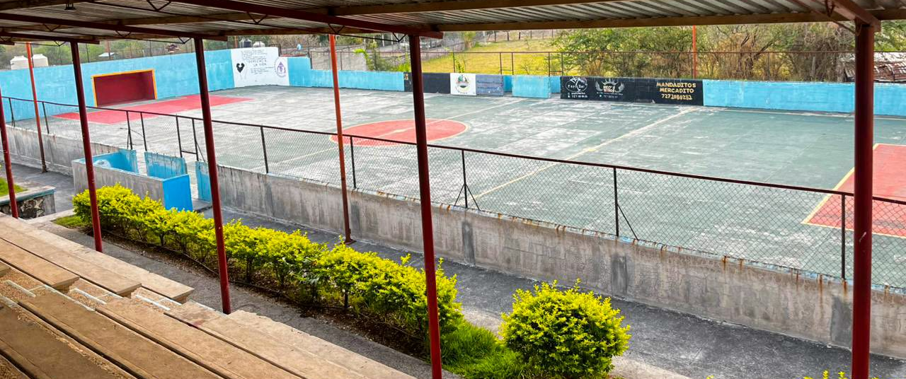 CANCHA DE LA UNIDAD DEPORTIVA BUENAVISTA DE CUÉLLAR