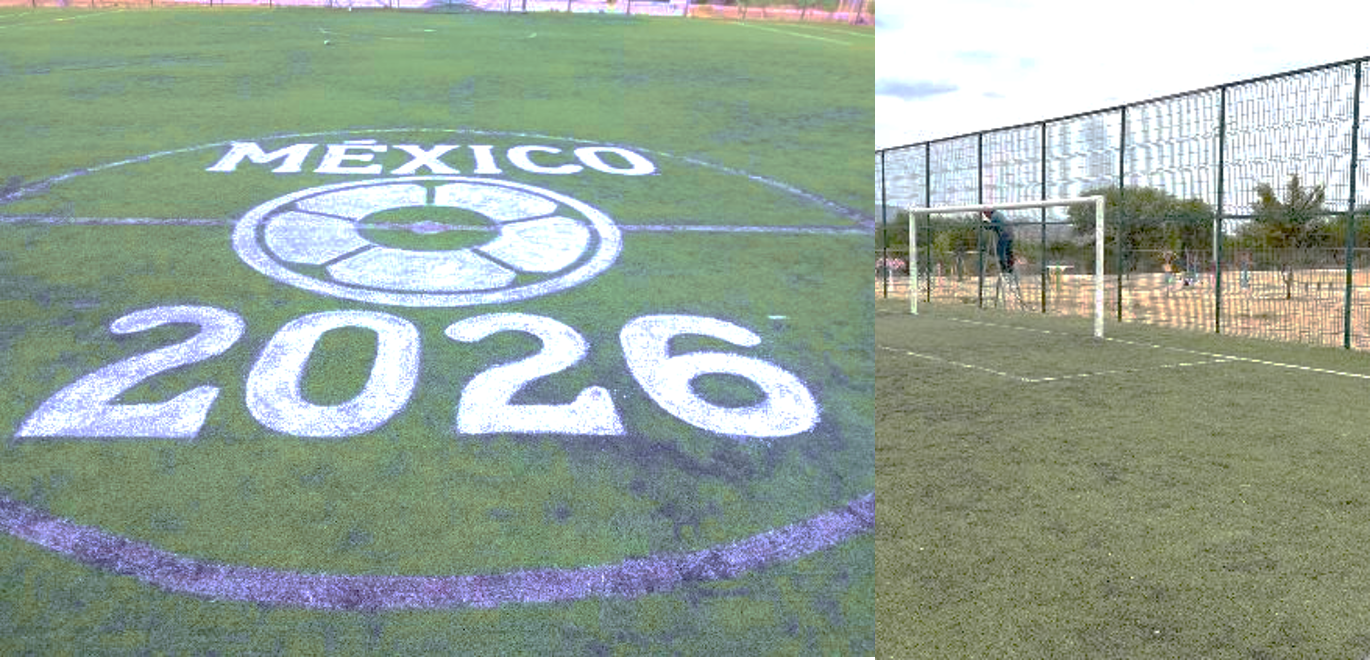 CANCHA EN UNIDAD DEPORTIVA NORTE 2